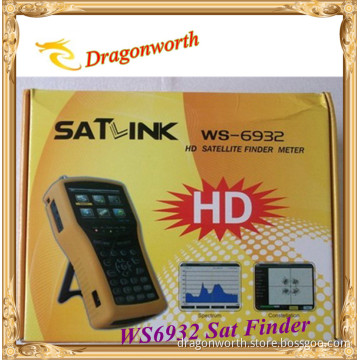 Satlink Easy Satfinder for DVB-S + S2 with HD TV-Picture (WS6932)